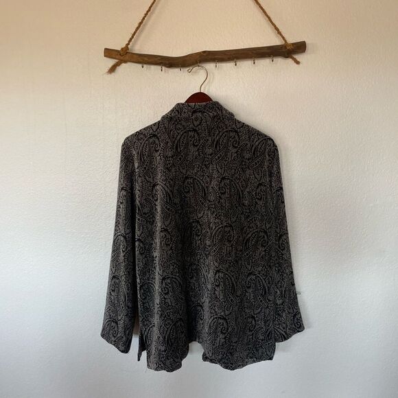 Vintage paisley print jacket - Picture 5 of 7